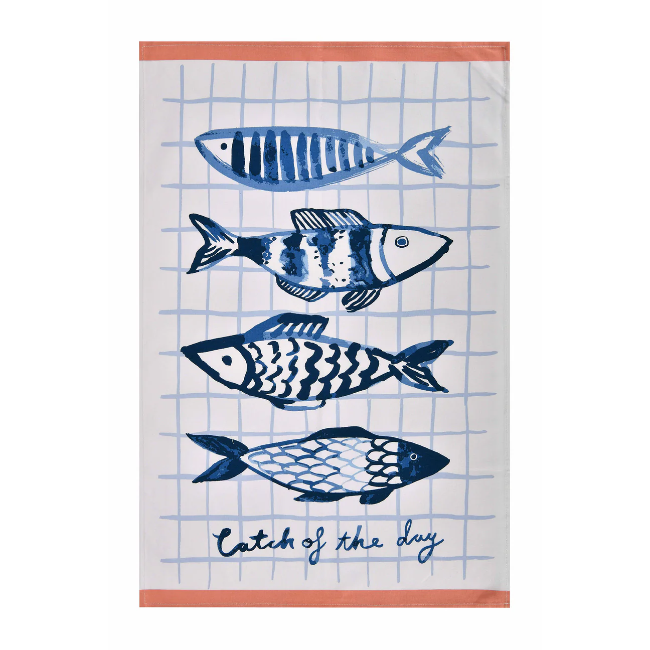 Ulster Weavers Catch Of The Day Fish Tea Towel