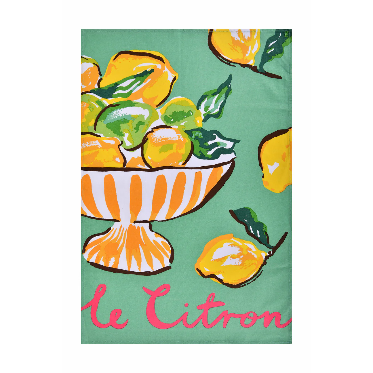 Ulster Weavers Summer Fruits Citron Tea Towel