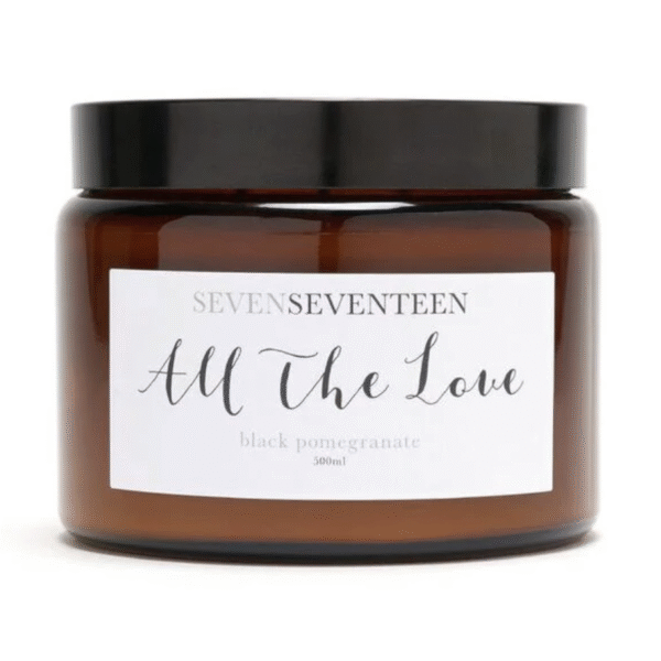 All The Love - Black Pomegranate Candle 500ml