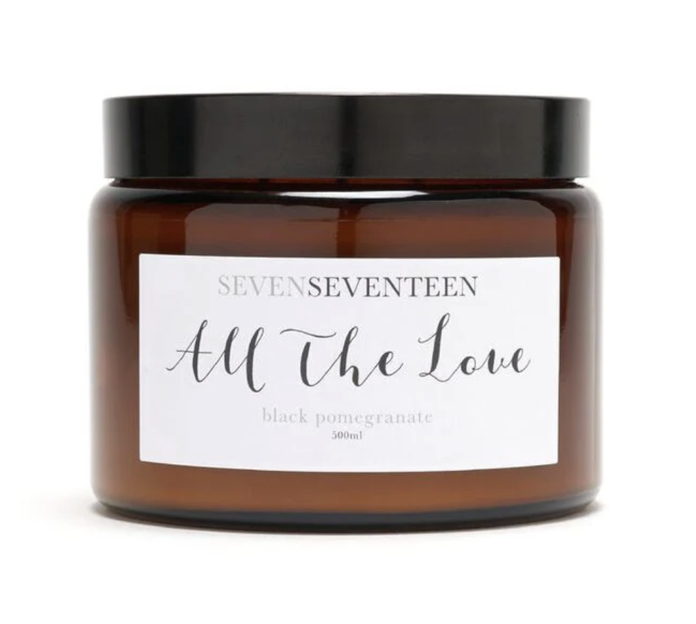 All The Love - Black Pomegranate Candle 500ml