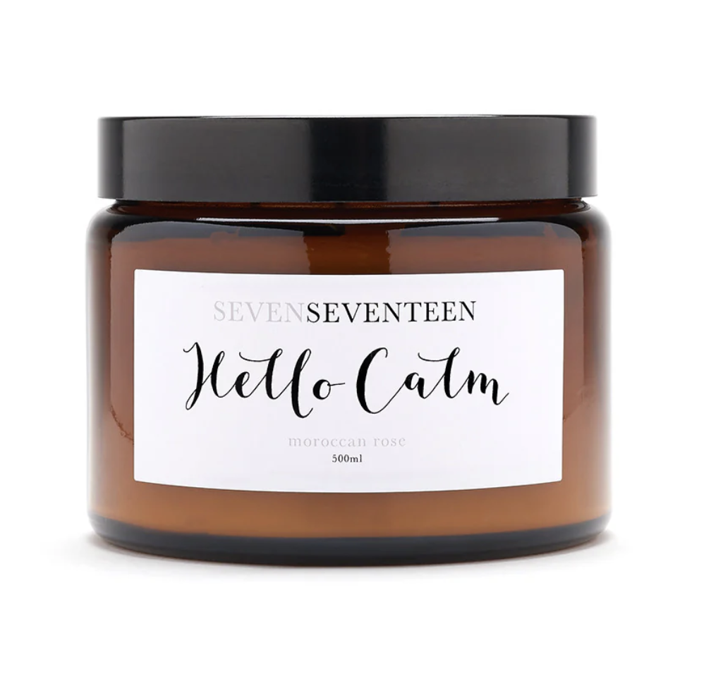 Hello Calm - Moroccan Rose Candle 500ml