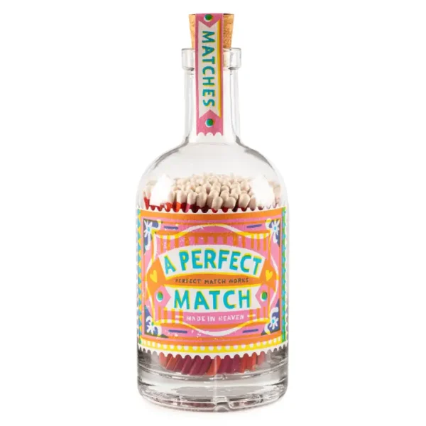 A Perfect Match - Matches Bottle
