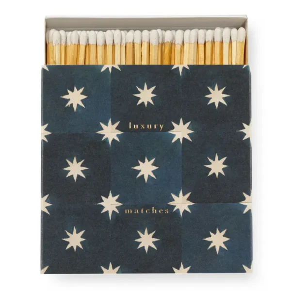 Navy Star Tile Match Box