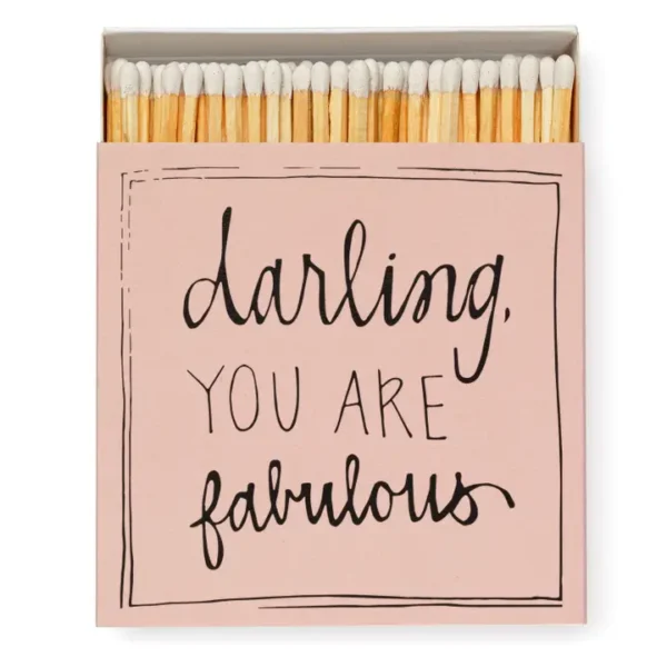 You Are Fabulous Match Box