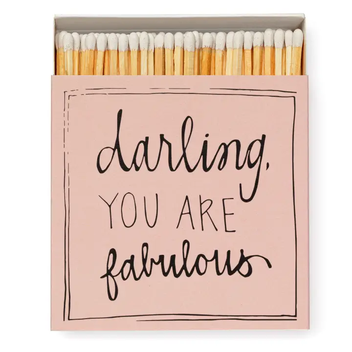 You Are Fabulous Match Box