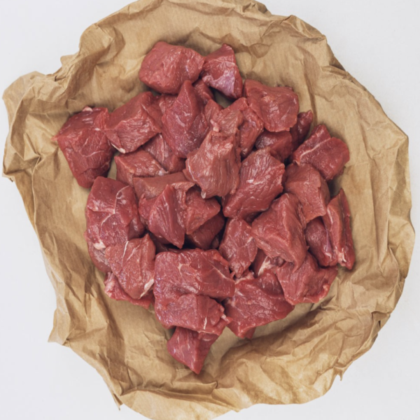 Diced Organic Beef Steak 450g